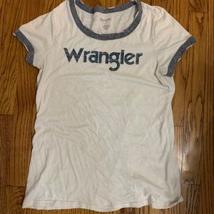 Vintage looking wrangler tshirt